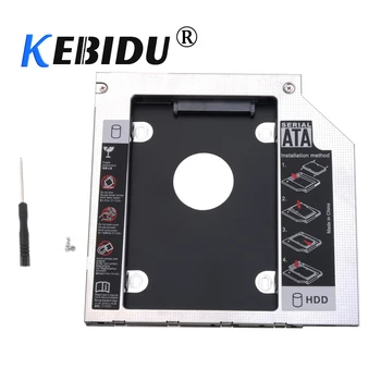 Kebidu Universal 12.7/9.5mm Aluminum Hard Disk Drive Bay 2.5 2nd Ssd Hd SATA Hard Disk Drive HDD Caddy Adapter Bay For Cd Dvd
Kebidu Universal 12.7/9.5mm Aluminum Hard Disk Drive Bay 2.5 2nd Ssd Hd SATA Hard Disk Drive HDD Caddy Adapter Bay For Cd Dvd