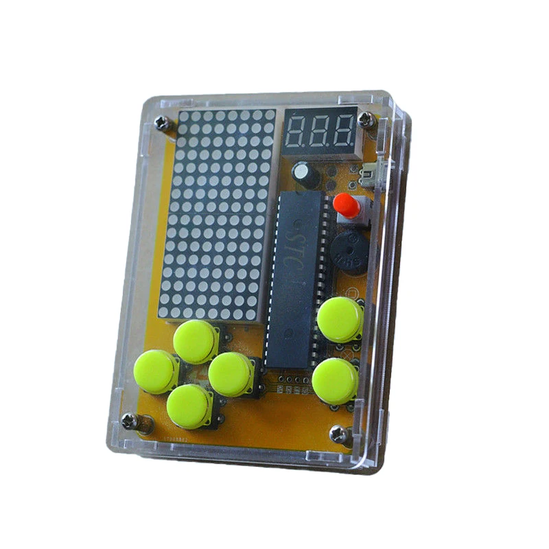 Diy Electronic Learning Kit 4 In 1 Classic Games For Tetris/Snake/Plane/Racing With Shell
Diy Electronic Learning Kit 4 In 1 Classic Games For Tetris/Snake/Plane/Racing With Shell