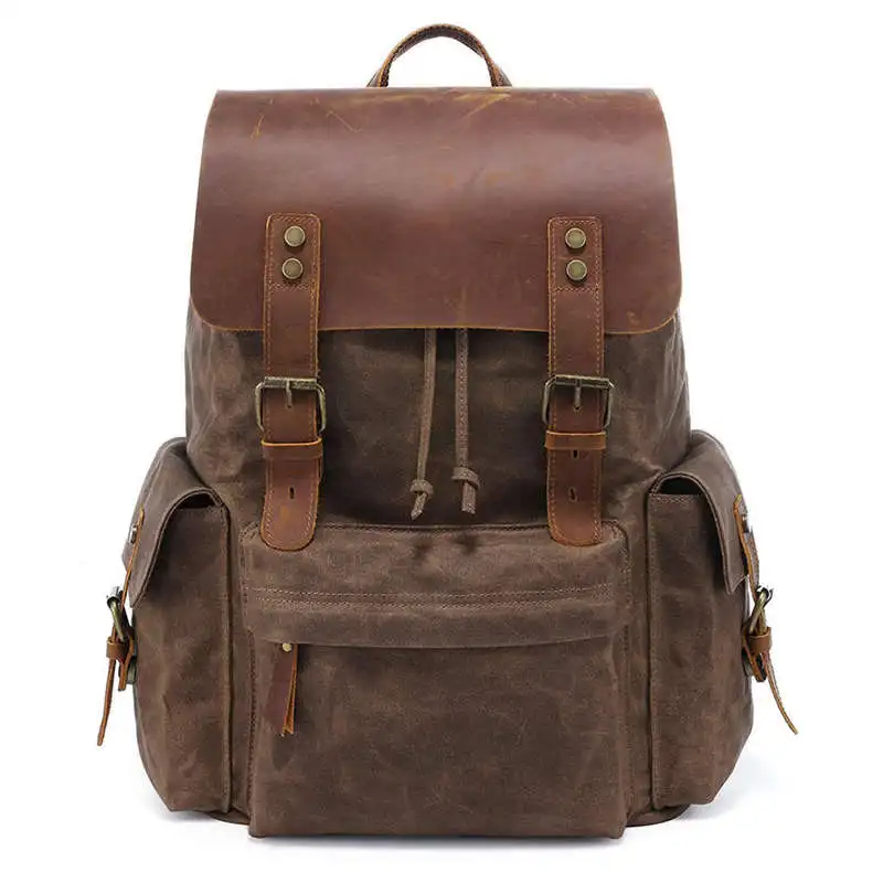 Large Canvas Backpack School Bag Outdoor Travel Rucksack,Vintage Briefcase Satchel Shoulder Bag
Large Canvas Backpack School Bag Outdoor Travel Rucksack,Vintage Briefcase Satchel Shoulder Bag