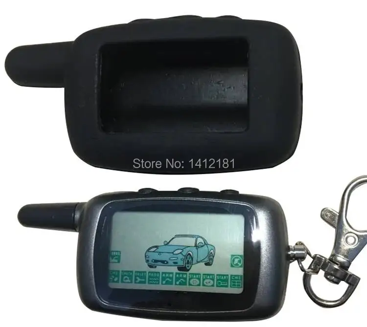 2-way A9 LCD Remote Control Key Fob Chain Keychain + Gift Silicone Key Case For Two Way Car Alarm System Twage Starline A9 A6
2-way A9 LCD Remote Control Key Fob Chain Keychain + Gift Silicone Key Case For Two Way Car Alarm System Twage Starline A9 A6