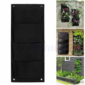 Newly Universal Grow Bags 4 Pocket Vertical Greening Hang Wall Garden Seedling Plant Grow Bags Planter Garden Outdoor Home Decor
Newly Universal Grow Bags 4 Pocket Vertical Greening Hang Wall Garden Seedling Plant Grow Bags Planter Garden Outdoor Home Decor