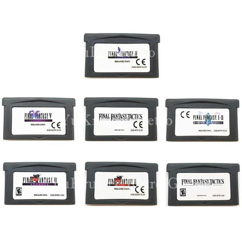 Video Game Cartridge Card Final Fantasy Series for 32 Bit Game Console US/EU General Version
Video Game Cartridge Card Final Fantasy Series for 32 Bit Game Console US/EU General Version