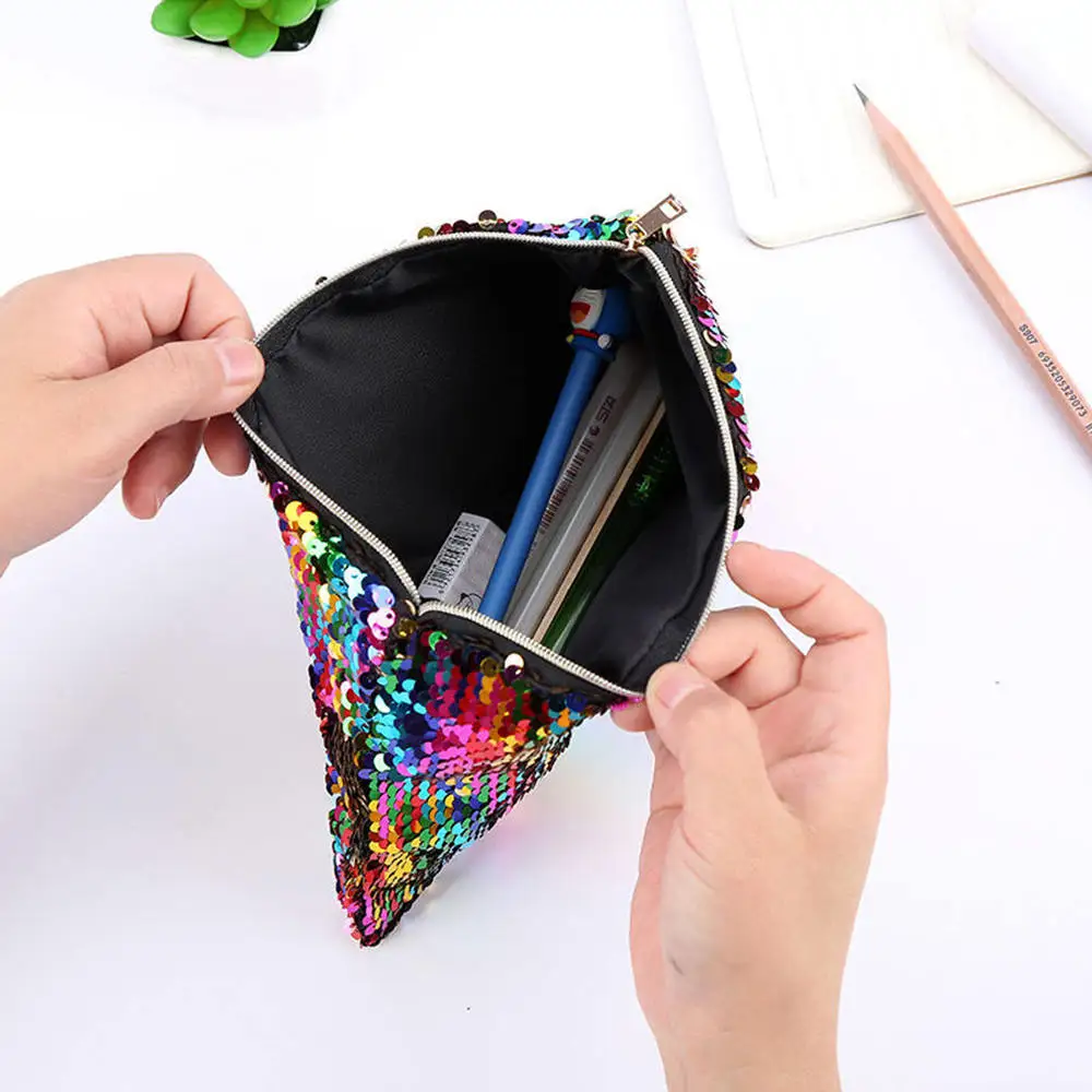 Makeup Bag Sequin Portable Zipper Travel Pouch Organizer Case Makeup Tool Kits Bags for Traveling Shipping
Makeup Bag Sequin Portable Zipper Travel Pouch Organizer Case Makeup Tool Kits Bags for Traveling Shipping