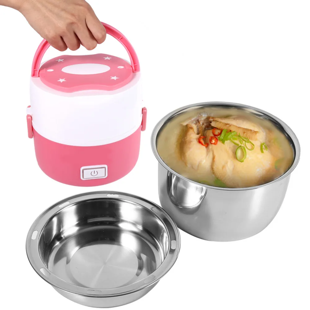 220v 2layers Mini Rice Cooker Electric Lunch Box Multifunctional Heat Preservation Kitchen Dinnerware
220v 2layers Mini Rice Cooker Electric Lunch Box Multifunctional Heat Preservation Kitchen Dinnerware