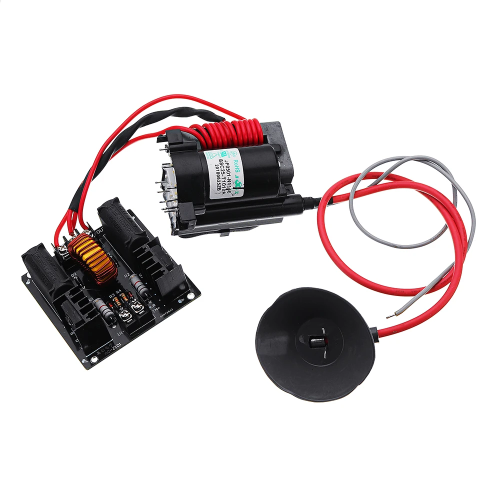 Zero Voltage Switching For SGTC Student Experiment DC 12-24V ZVS High Voltage Power Module For Tesla Coil
Zero Voltage Switching For SGTC Student Experiment DC 12-24V ZVS High Voltage Power Module For Tesla Coil