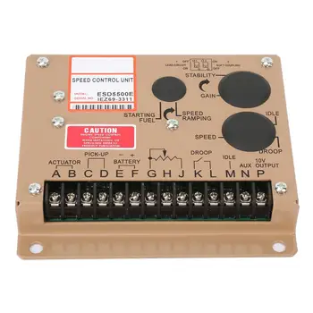 ESD5500E Electronic Engine Speed Controller Governor Generator Controller Panel