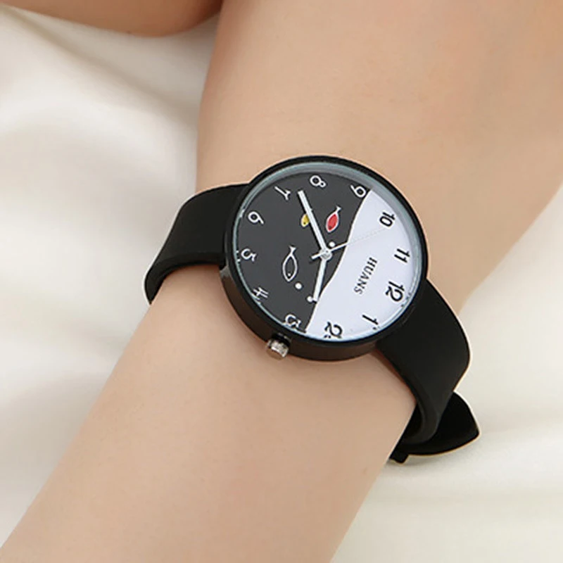 Shellhard 1pc Silicone Multicolor Cute Swim Fish Quartz Wrist Watches Sea Round Plate Watch Trendy Simple Women Jewelry
Shellhard 1pc Silicone Multicolor Cute Swim Fish Quartz Wrist Watches Sea Round Plate Watch Trendy Simple Women Jewelry