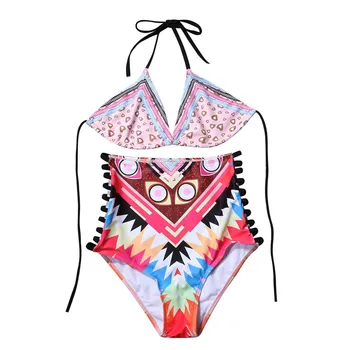 Women Summer Swimwear Bikini Set Push-up Bra Printed Monokini High Waist Bathing Suit Swimsuit Beachwear
Women Summer Swimwear Bikini Set Push-up Bra Printed Monokini High Waist Bathing Suit Swimsuit Beachwear