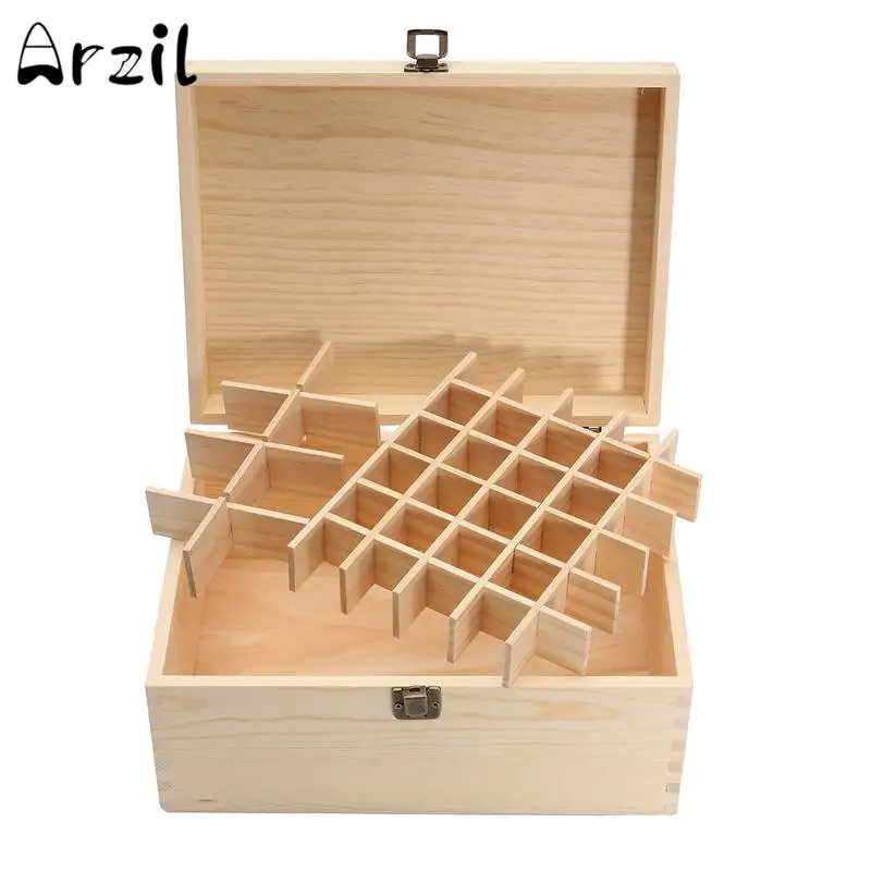 38 Holes Essential Oils Storage Box 5ml - 20ml Bottles Natural Pine Multifunction Wooden Boxes Without Paint Hygiene Sanitary
38 Holes Essential Oils Storage Box 5ml - 20ml Bottles Natural Pine Multifunction Wooden Boxes Without Paint Hygiene Sanitary