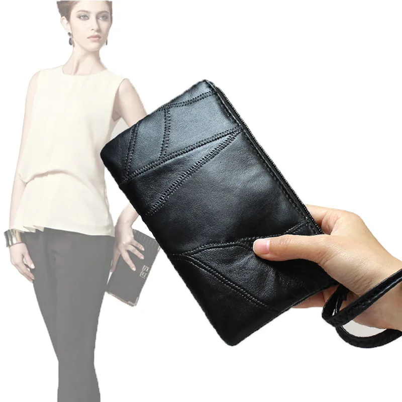 Genuine Leather Ultrathin Wallets Purses Small Change Split Mobile Phone Long Bag Money Coin Pocket Card Holder Female Purse
Genuine Leather Ultrathin Wallets Purses Small Change Split Mobile Phone Long Bag Money Coin Pocket Card Holder Female Purse