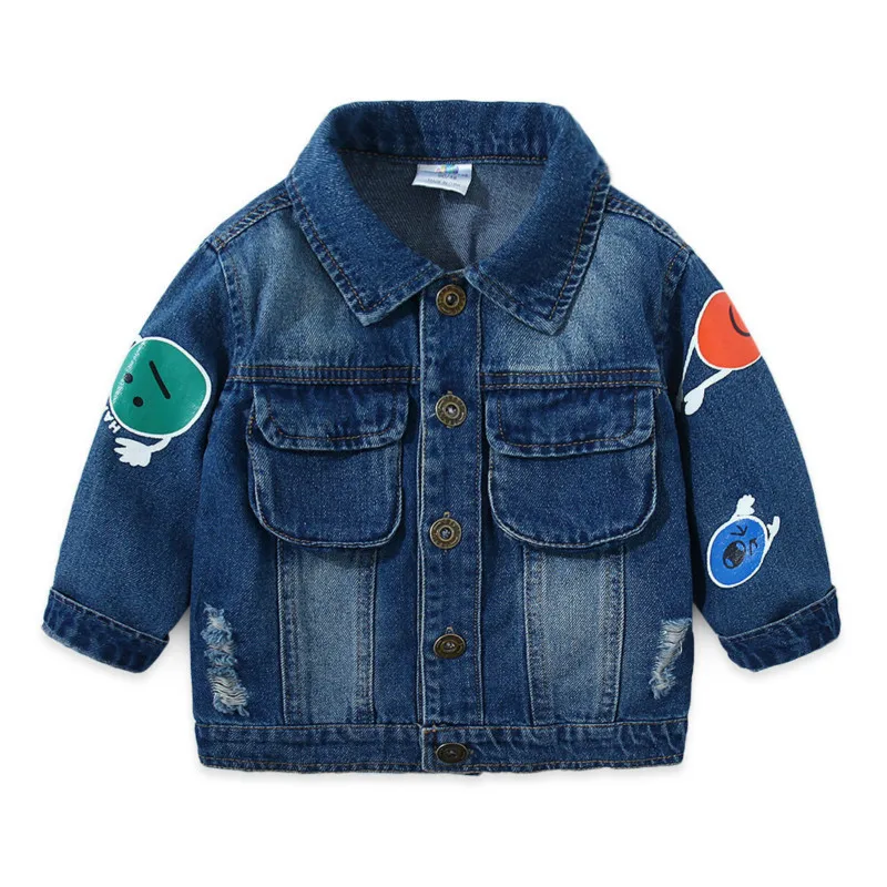 Toddler Boys Denim Jacket Kids Clothes Spring 2019 Children Turn Down Collar Coat Baby Boy Jaqueta Jeans Infantil Casacos Garcon
Toddler Boys Denim Jacket Kids Clothes Spring 2019 Children Turn Down Collar Coat Baby Boy Jaqueta Jeans Infantil Casacos Garcon