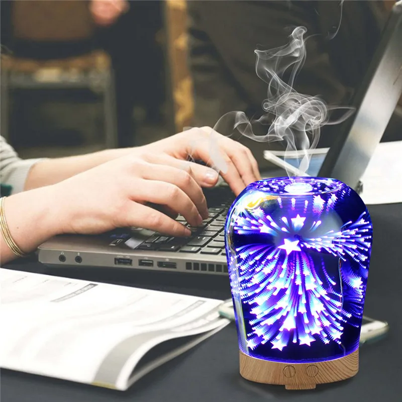 3D Diffuser Air Humidifier Essential Oil Diffuser With LED Night Lights Air Purification Home Mist Maker
3D Diffuser Air Humidifier Essential Oil Diffuser With LED Night Lights Air Purification Home Mist Maker