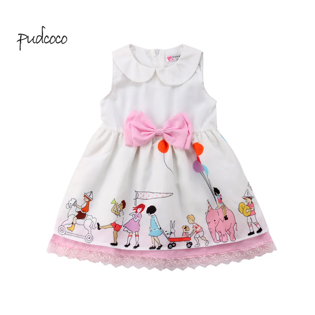 Pudcoco New Brand Flower Kids Baby Girl Dress Princess Baby Lace Bowknot Party Dress
Pudcoco New Brand Flower Kids Baby Girl Dress Princess Baby Lace Bowknot Party Dress