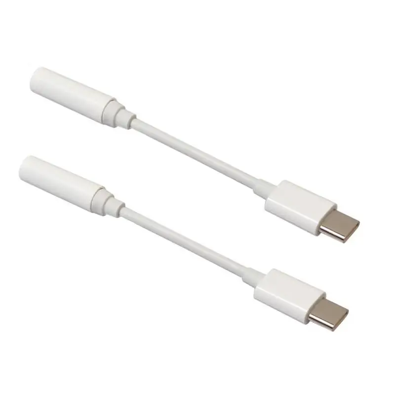 ALLOYSEED 2Pcs Type-C to 3.5mm Earphone Audio Cable Type C USB-C Male to 3.5 Jack Female AUX Adapter For Xiaomi 6 Mi6 Letv 2 Pro
ALLOYSEED 2Pcs Type-C to 3.5mm Earphone Audio Cable Type C USB-C Male to 3.5 Jack Female AUX Adapter For Xiaomi 6 Mi6 Letv 2 Pro