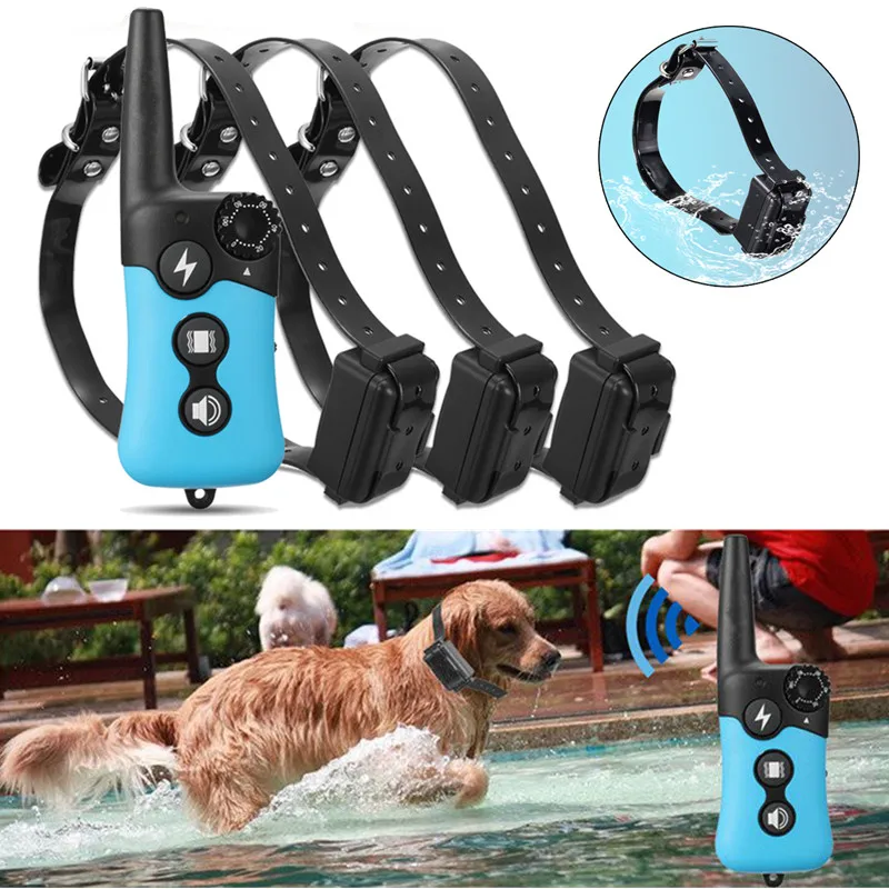 New Dog Training System Portable Remote Control Trainings With 1 Remote 3 Collars Control No Bark Waterproof Shock
New Dog Training System Portable Remote Control Trainings With 1 Remote 3 Collars Control No Bark Waterproof Shock