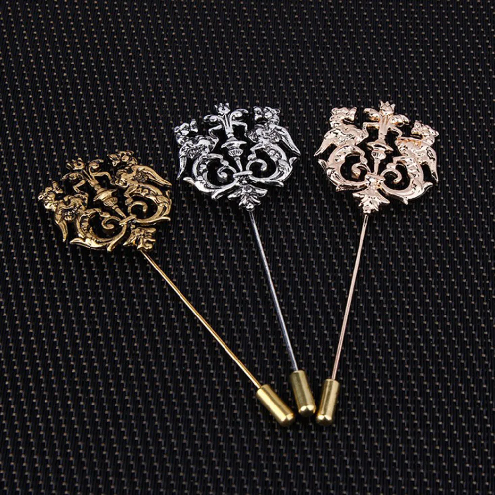 Fashion Retro Wedding Men's Jewelry Accessories Gold-color Vintage Shape Suits Brooch Pin For Men Fashion Jewelry Drop Shipping
Fashion Retro Wedding Men's Jewelry Accessories Gold-color Vintage Shape Suits Brooch Pin For Men Fashion Jewelry Drop Shipping