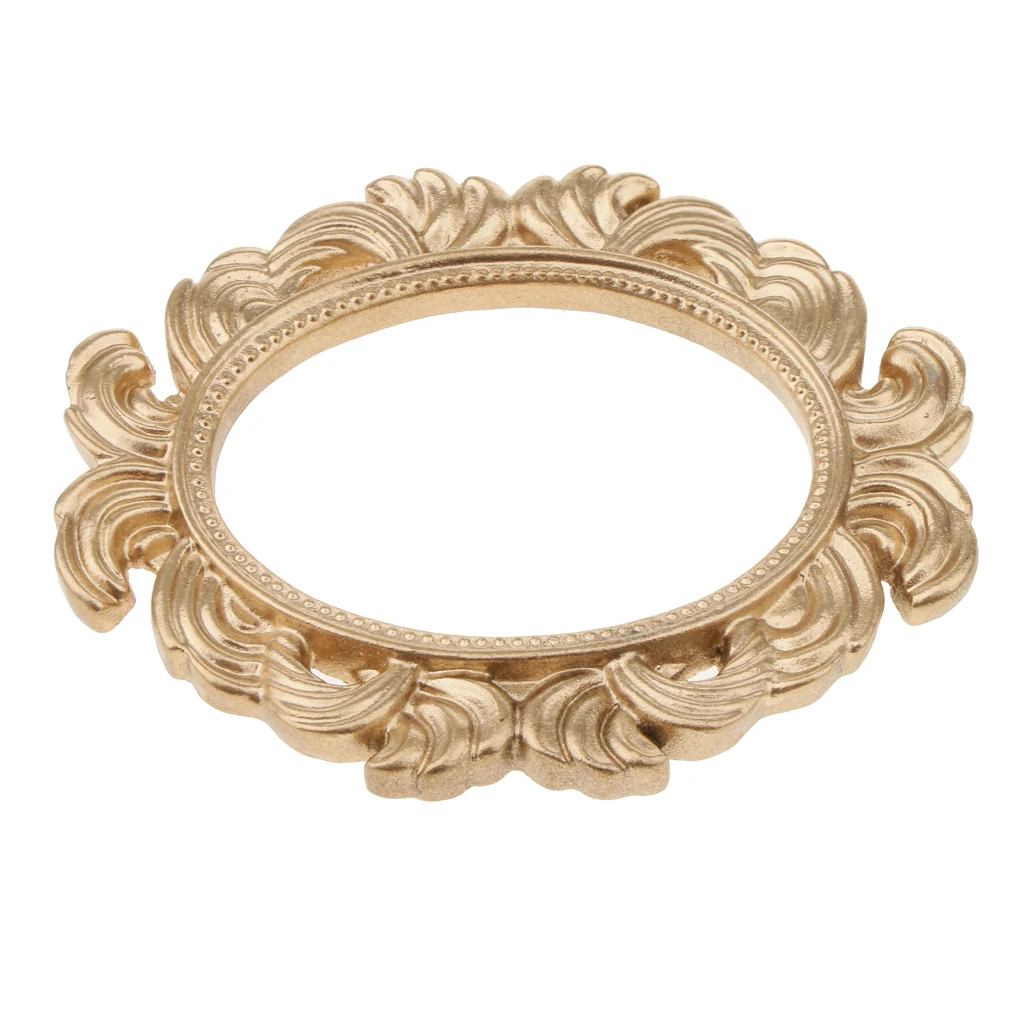Baroque Oval Resin Wall Door Frame Artistic Home Decor Wedding Favors Gold 9.6x7.8x0.8 Cm
Baroque Oval Resin Wall Door Frame Artistic Home Decor Wedding Favors Gold 9.6x7.8x0.8 Cm