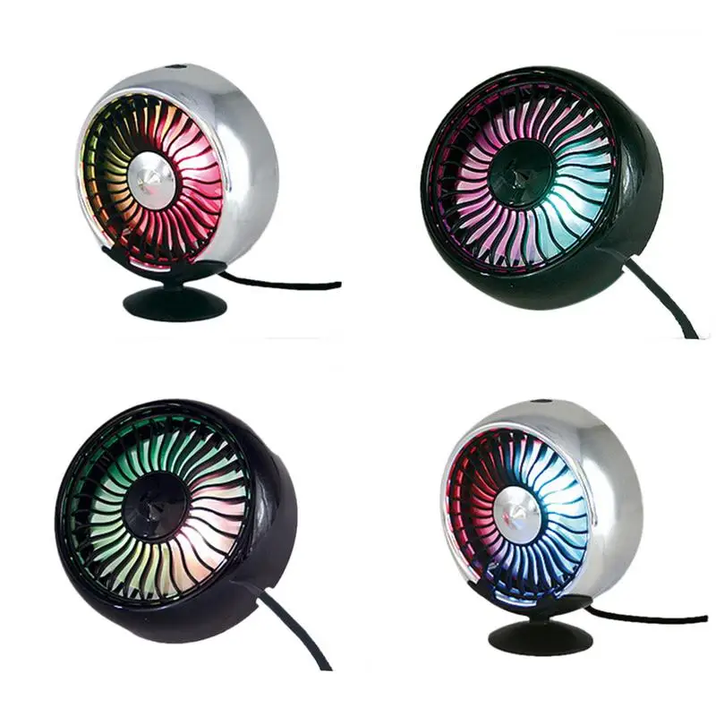 3 Speed Adjustment USB Car Fan Air Conditioner Colorful Light Dashboard Cooling Fan
3 Speed Adjustment USB Car Fan Air Conditioner Colorful Light Dashboard Cooling Fan