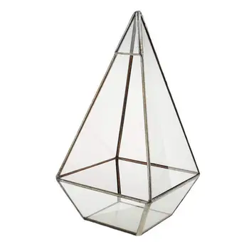 Decorative - Clear Glass Vase With Geometric shape Home / Marriage ornament black 12 X 12 X 24cm 
Decorative - Clear Glass Vase With Geometric shape Home / Marriage ornament black 12 X 12 X 24cm