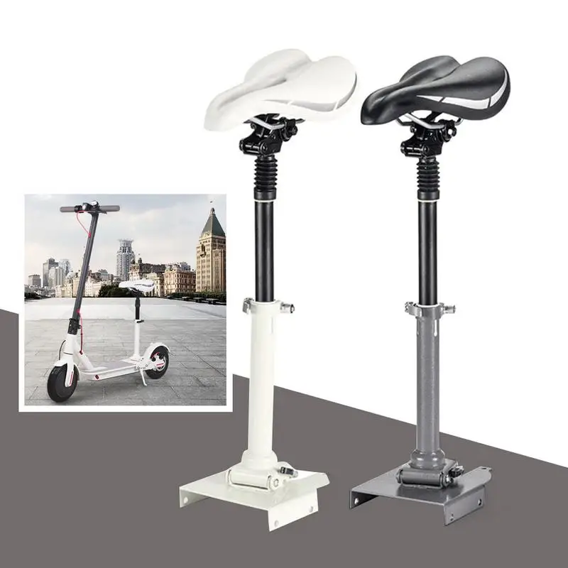 Electric scooter accessories car seat shock absorption telescopic seat free punching plus millet scooter
Electric scooter accessories car seat shock absorption telescopic seat free punching plus millet scooter