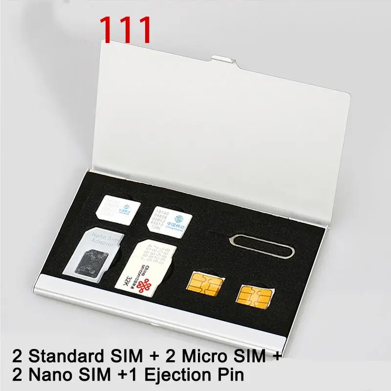High Quality 8 in 1 Portable Aluminum Micro For TF SD SDHC TF MS Memory Card Storage Case Protector Holder SIM Card Accessories
High Quality 8 in 1 Portable Aluminum Micro For TF SD SDHC TF MS Memory Card Storage Case Protector Holder SIM Card Accessories