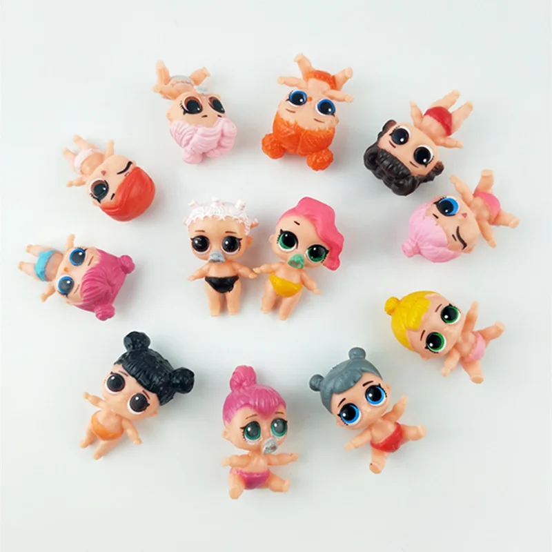 12pcs /set many styles Cute Briefs Big Eyes Baby Girl Miniature model newborn dolls present Capsule toys figure children gift
12pcs /set many styles Cute Briefs Big Eyes Baby Girl Miniature model newborn dolls present Capsule toys figure children gift