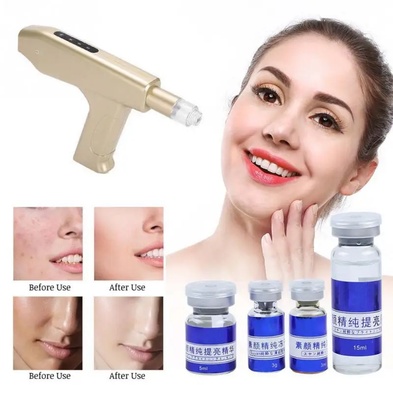 Facial Polypeptide Revitalizing 6PCS Set Skin Care For Cooperating With Nano-microneedle Anti-aging Injection Gun Skin Accessory
Facial Polypeptide Revitalizing 6PCS Set Skin Care For Cooperating With Nano-microneedle Anti-aging Injection Gun Skin Accessory