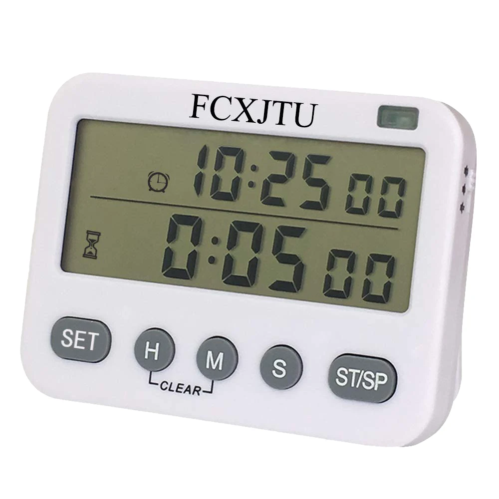 YS Digital Kitchen Timer, Count Up/Down Cooking Timer, Large Display,Vibration/Flashlight/Loud Alarm,24-Hour Clock & Alarm Clo
YS Digital Kitchen Timer, Count Up/Down Cooking Timer, Large Display,Vibration/Flashlight/Loud Alarm,24-Hour Clock & Alarm Clo