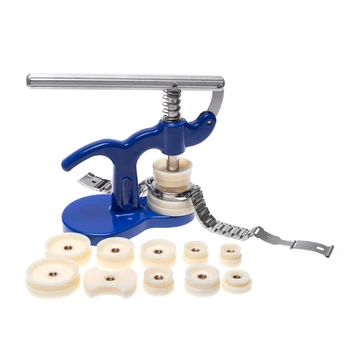 Shellhard 1pc Professional Useful Watch Case Press Tool Back Cover Closer Press Watchmakers Repair Tool Set With 12pcs Dies
Shellhard 1pc Professional Useful Watch Case Press Tool Back Cover Closer Press Watchmakers Repair Tool Set With 12pcs Dies