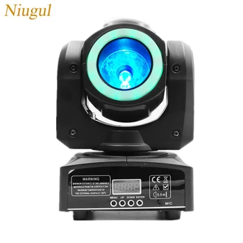 

Mini High Brightness 60W RGBW Beam Light /DJ Spot Lighting /DMX512 Linear Beam Moving Head Stage Light With Halo For Disco Bar