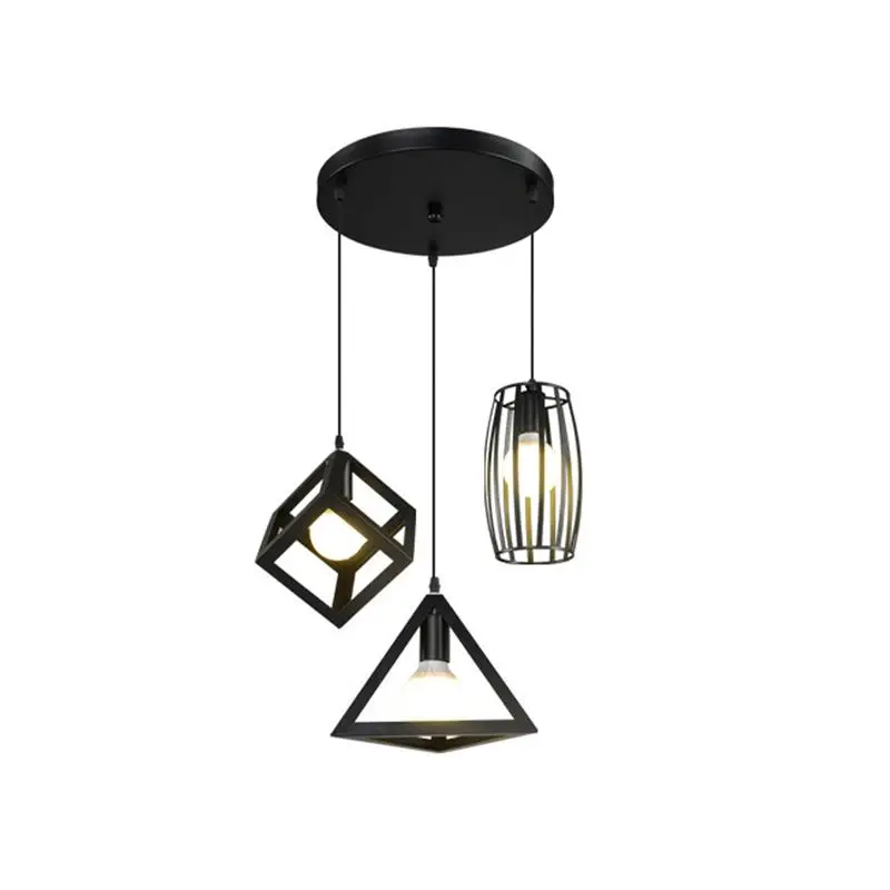 Nordic Retro E27 Iron Hanging Lamp Simple Personality Aisle Pendant Lamp Loft Bar Living Room Ceiling Lamp
Nordic Retro E27 Iron Hanging Lamp Simple Personality Aisle Pendant Lamp Loft Bar Living Room Ceiling Lamp