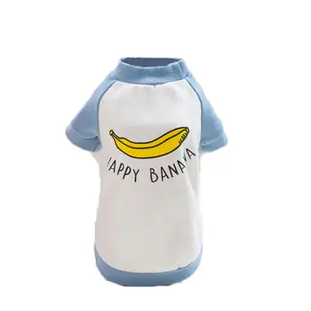 Pet Dog Banana T-shirts Short Sleeves Cotton Shirt for Pet Dog Cat Puppy (Blue) - Size L
Pet Dog Banana T-shirts Short Sleeves Cotton Shirt for Pet Dog Cat Puppy (Blue) - Size L