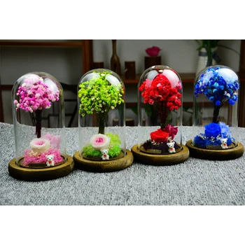 Romantic Ecology Preserving Flowers Gift Box Eternal Flower Glass Cover Gift Box Rose Flower Creative Decoration Ornaments
Romantic Ecology Preserving Flowers Gift Box Eternal Flower Glass Cover Gift Box Rose Flower Creative Decoration Ornaments