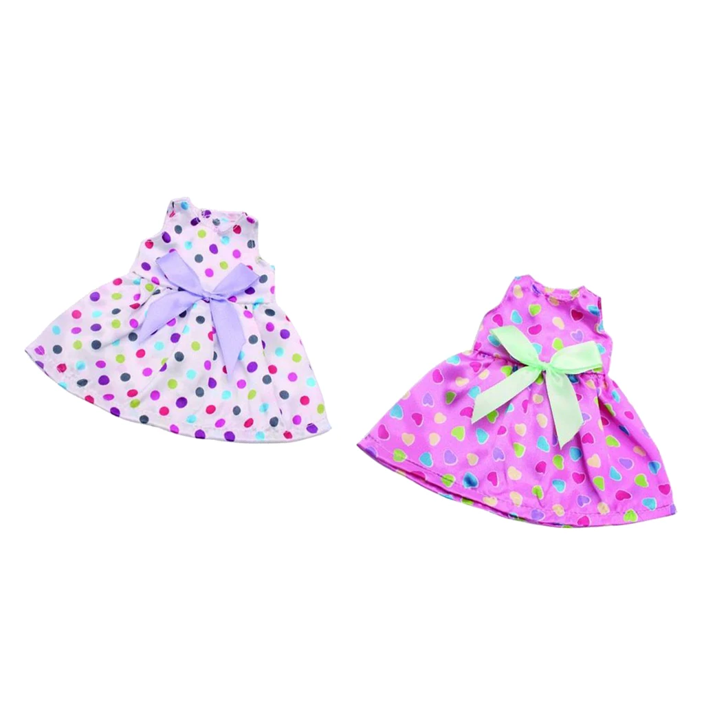 2pieces Spotted Skirt Dress Clothes for 14 inch Doll Dress Bowknot Skirt Outfit Doll Accessory
2pieces Spotted Skirt Dress Clothes for 14 inch Doll Dress Bowknot Skirt Outfit Doll Accessory