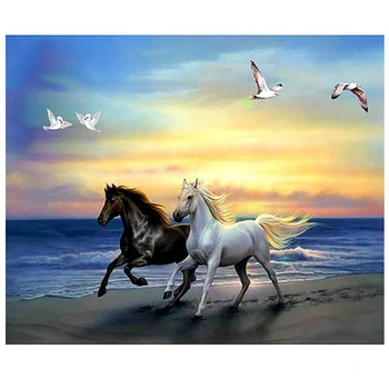 1pc Unframed Diamnond Drawing Cross Stitch Kits Diamond Painting of Running Horses Delicate Diamond Wall Painting Stitch Crafts
1pc Unframed Diamnond Drawing Cross Stitch Kits Diamond Painting of Running Horses Delicate Diamond Wall Painting Stitch Crafts