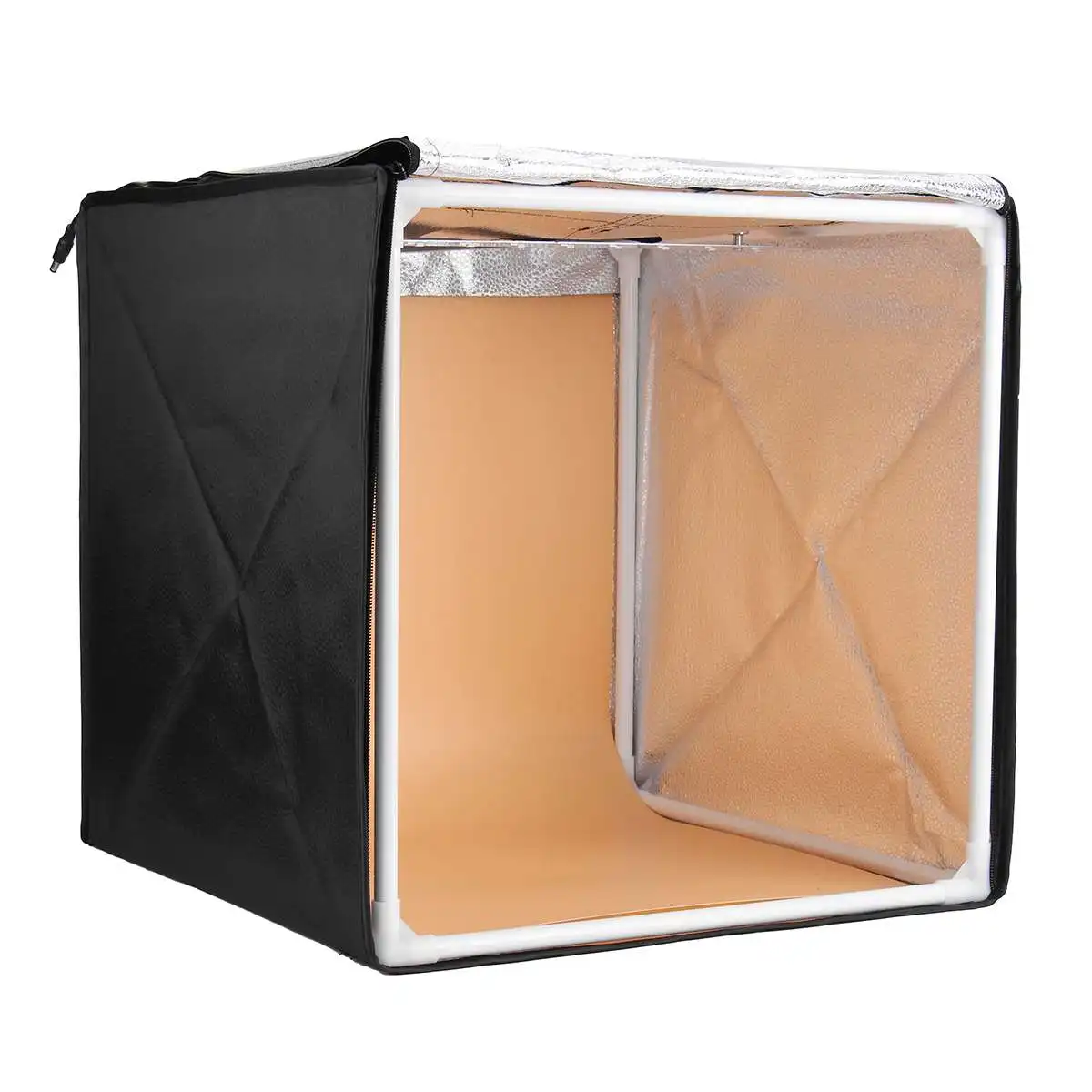 Portable 80x80x80cm Photography Studio Softbox LED Light Box Shooting Tent
Portable 80x80x80cm Photography Studio Softbox LED Light Box Shooting Tent