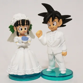 2pcs/set Anime Action Figure Dragon Ball Z DWC7 Chichi Son Goku Marry PVC Model Collection 8cm Get Marry Valentine's Day Gift
2pcs/set Anime Action Figure Dragon Ball Z DWC7 Chichi Son Goku Marry PVC Model Collection 8cm Get Marry Valentine's Day Gift