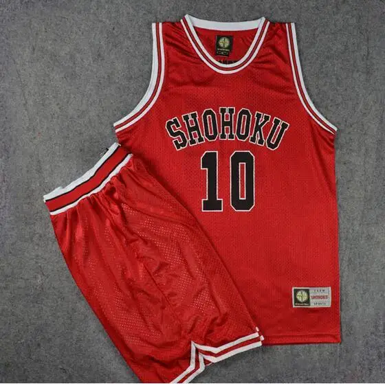 Cosplay Anime Slam Dunk Shohoku Basketball Sakuragi Hanamichi Cosplay Uniform Jersey Slam Dunk NO.10 Power Forward Clothes Sport
Cosplay Anime Slam Dunk Shohoku Basketball Sakuragi Hanamichi Cosplay Uniform Jersey Slam Dunk NO.10 Power Forward Clothes Sport