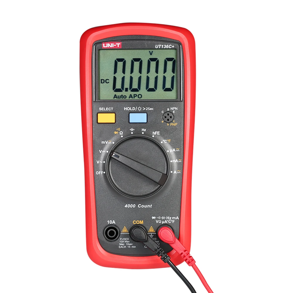 KKMOON Digital Multimeter AC/DC Voltage Auto Power Off Meter Current Ohm Diode Cap Hz of Test Diode Multimeter
KKMOON Digital Multimeter AC/DC Voltage Auto Power Off Meter Current Ohm Diode Cap Hz of Test Diode Multimeter