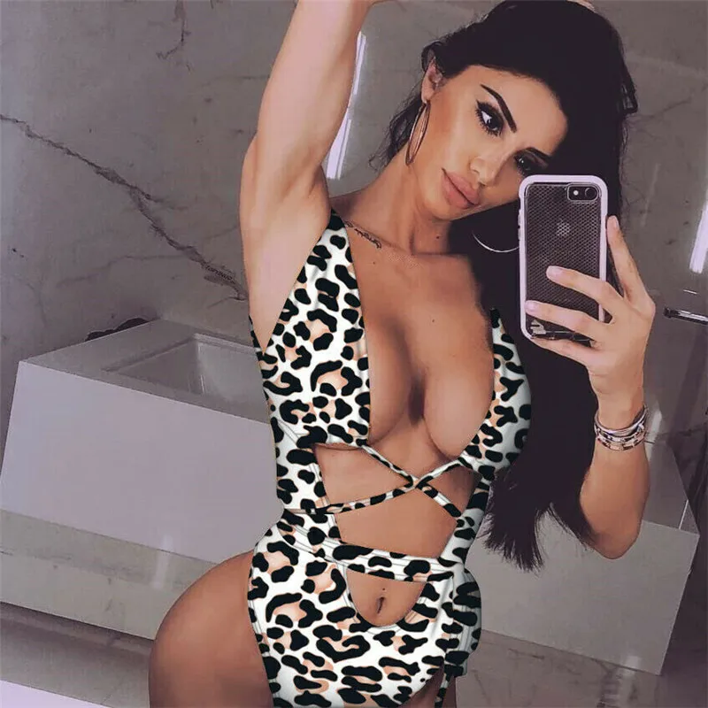 2019 Women Girls Sexy One-Piece Swimsuit Beachwear Leopard Snake Print Swimwear Monokini Bikini Bathing Suit Beach Beachwear
2019 Women Girls Sexy One-Piece Swimsuit Beachwear Leopard Snake Print Swimwear Monokini Bikini Bathing Suit Beach Beachwear