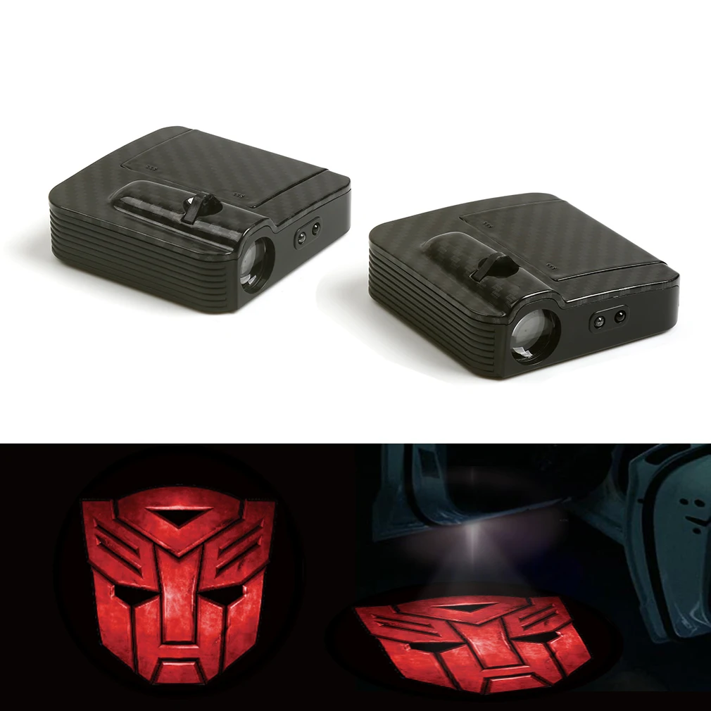 Car Door Wireless LED Laser Projector Shadow Light Fit For Transformers Autobots Logo 12V
Car Door Wireless LED Laser Projector Shadow Light Fit For Transformers Autobots Logo 12V