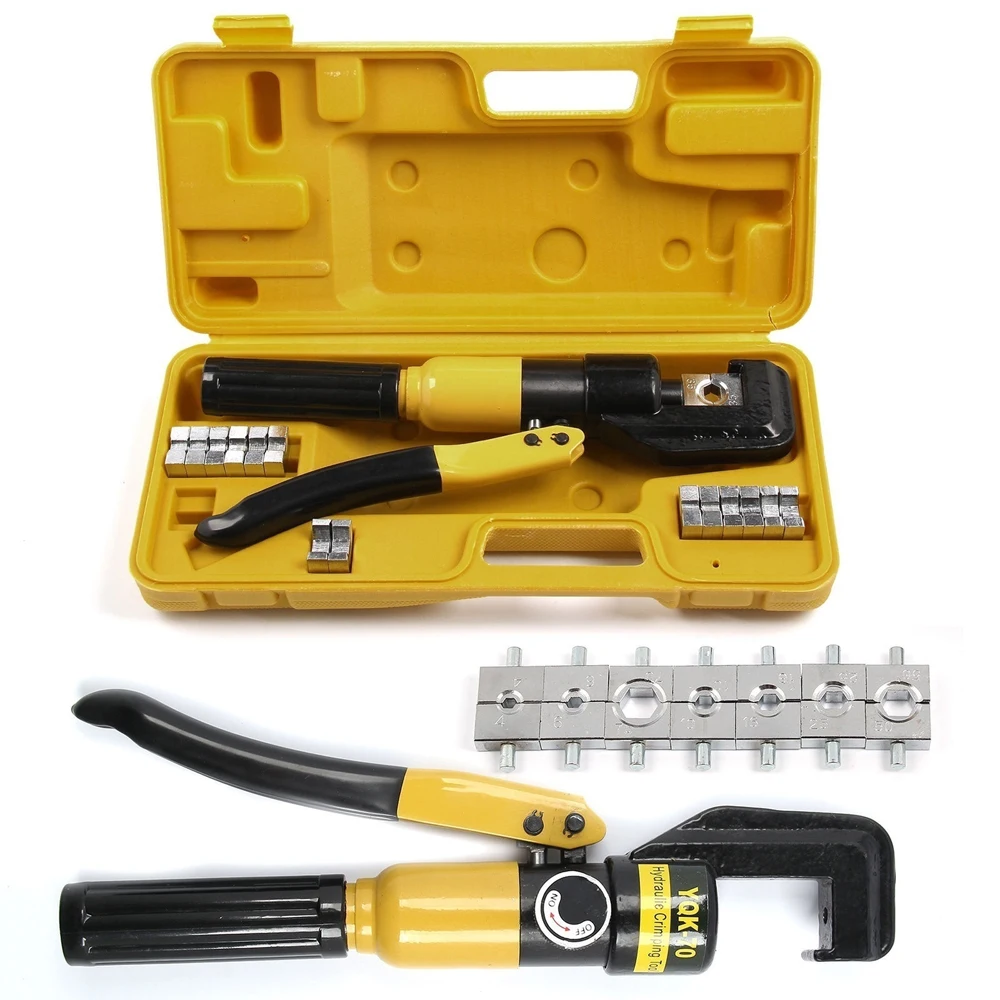 Hydraulic Crimping Tool Hydraulic Crimping Plier Hydraulic Compression Tools YQK-70 Range 4-70MM2 Pressure 6T
Hydraulic Crimping Tool Hydraulic Crimping Plier Hydraulic Compression Tools YQK-70 Range 4-70MM2 Pressure 6T