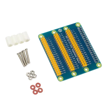 Elisona 1 to 3 GPIO Extension Expansion Board Module Adapter Card Screw Accessories for Raspberry Raspberri Pi 2 Orange Pi PC
Elisona 1 to 3 GPIO Extension Expansion Board Module Adapter Card Screw Accessories for Raspberry Raspberri Pi 2 Orange Pi PC