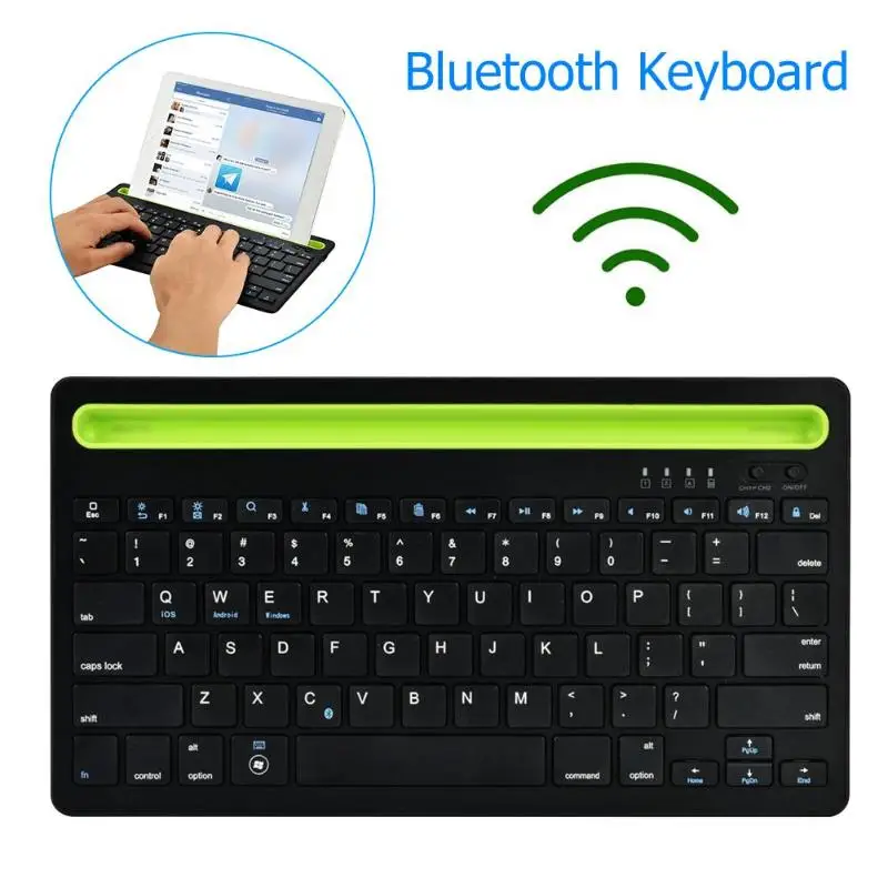 Dual Channel Ultra-thin 78 Keys Mini Wireless Keyboard BT Keyboards Ergonomic Metal Panel Keyboard For IOS/Android/Windows ipad
Dual Channel Ultra-thin 78 Keys Mini Wireless Keyboard BT Keyboards Ergonomic Metal Panel Keyboard For IOS/Android/Windows ipad