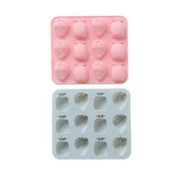 12 Cavity Strawberry Pineapple Silicone Cake Mold Fondant Decoration Cake Baking Tools DIY Chocolate Mould
12 Cavity Strawberry Pineapple Silicone Cake Mold Fondant Decoration Cake Baking Tools DIY Chocolate Mould