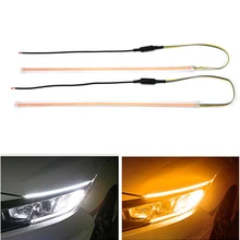 Running Light Fog Lamp Signal Strip DRL Amber 12V 2x 30cm White LED Daytime Flowing Turn Styling Eyebrow Water
Running Light Fog Lamp Signal Strip DRL Amber 12V 2x 30cm White LED Daytime Flowing Turn Styling Eyebrow Water