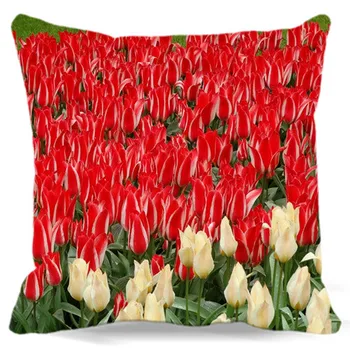 Mother's Day Tulips Flowers Cotton Polyester Pillow Case
Mother's Day Tulips Flowers Cotton Polyester Pillow Case