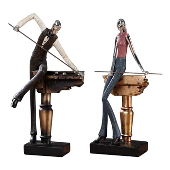 Creative Nordic Home Billiards Sports Figures Swing Room Office Desktop Swing Home Decoration Murals Crafts Accessories Gifts
Creative Nordic Home Billiards Sports Figures Swing Room Office Desktop Swing Home Decoration Murals Crafts Accessories Gifts