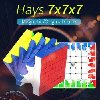 Yuxin Hays 7x7x7 Magnetic Cube Magic Speed 7x7 Cube Oringal Cube Professional Magnets Puzzle Cubo Magico 7*7 Toys For Children
Yuxin Hays 7x7x7 Magnetic Cube Magic Speed 7x7 Cube Oringal Cube Professional Magnets Puzzle Cubo Magico 7*7 Toys For Children
