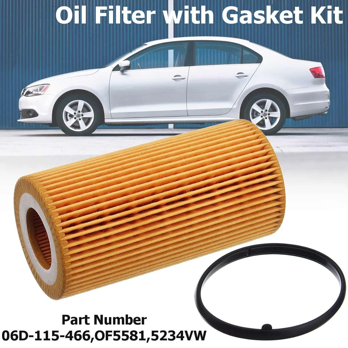Engine Oil Filter with Gasket Kit Grid Kit Housing Gaske For VW Jetta Beetle Golf for Audi A3 A4 2.0L 2.5L
Engine Oil Filter with Gasket Kit Grid Kit Housing Gaske For VW Jetta Beetle Golf for Audi A3 A4 2.0L 2.5L